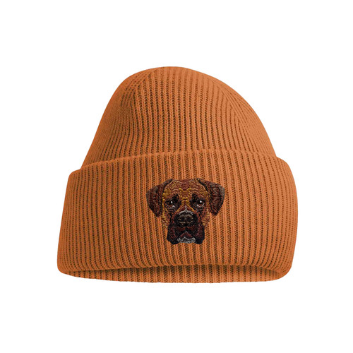 Boxer dog beanie - dog, hat