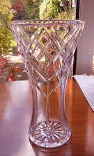 Tall Large Lead Crystal Cut