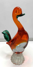 MURANO DUCK - SOMMERSO ORANGE