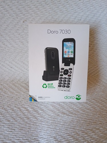Doro 7030 flip phone unlocked - phone,