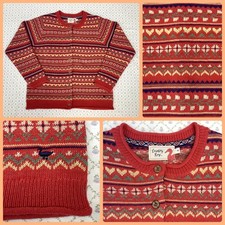 Country Rose Fairisle Cardigan