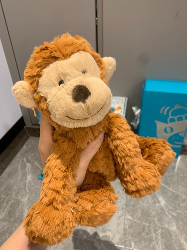 Fluffy monkey soft plush - fluffy,