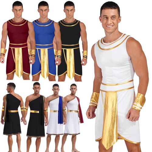 Men roman toga costume - roman,