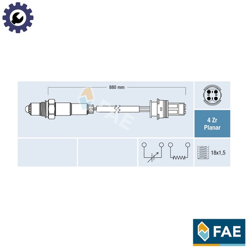 Lambda sensor 77270 for - sensor,