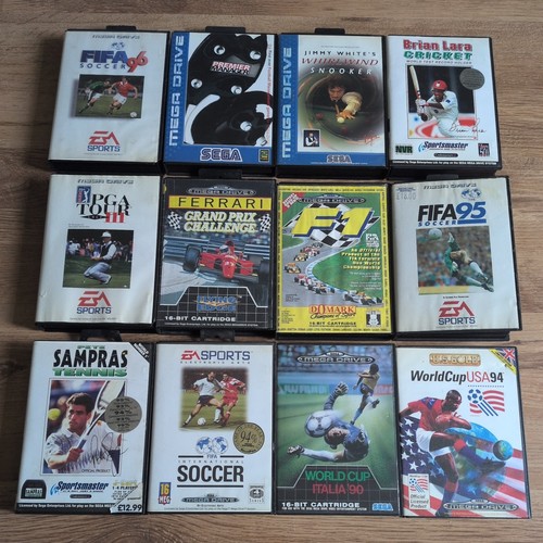 Sega mega drive game bundle - 12,