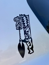 Hawaiian Design 9" Black