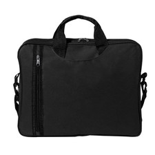 Black Document Bag with