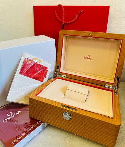 Omega genuine wooden - wooden, box