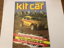 Kit Car magazine 01/1985 featuring Moss, Cavallo, Burlington, Nova, Opus HRF