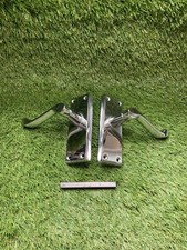 Pair Of Carlisle Chromed Brass Lever Door Handles B256