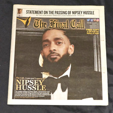 The Final Cut Newspaper NIPSEY HUSSLE Life, Loss, Legacy. Death Killed RIP TMC
