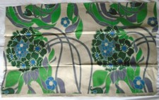 Heals Upholstery Fabric Remnant "Saraband" by Grace Sullivan 1976 60 cm x 104 cm