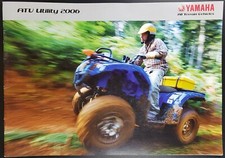 Yamaha; ATV Utility Brochure, 2006, Grizzly 660, 125 Kodiak 450, Bruin 350 & 250