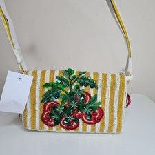 Mirasol beaded bag tomato - mirasol,