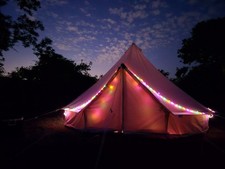 4m and 5m Bell tent hire -