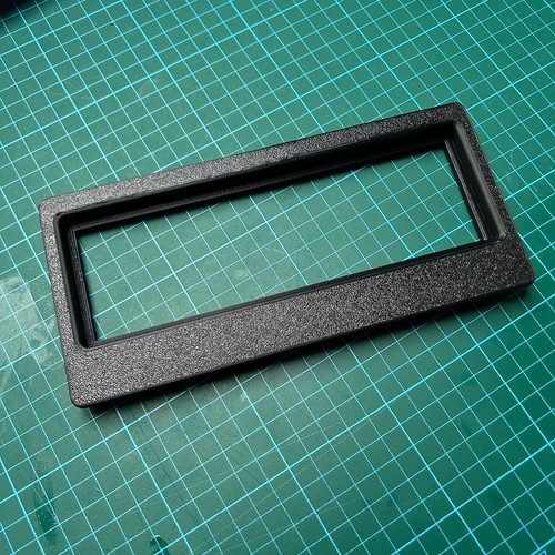 Stereo radio bezel - radio,