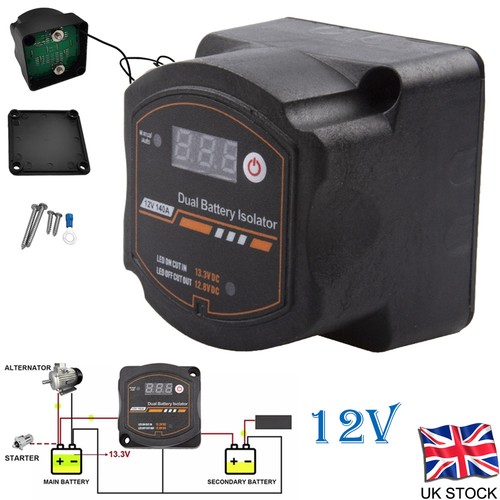 Led split charge relay - charge, new