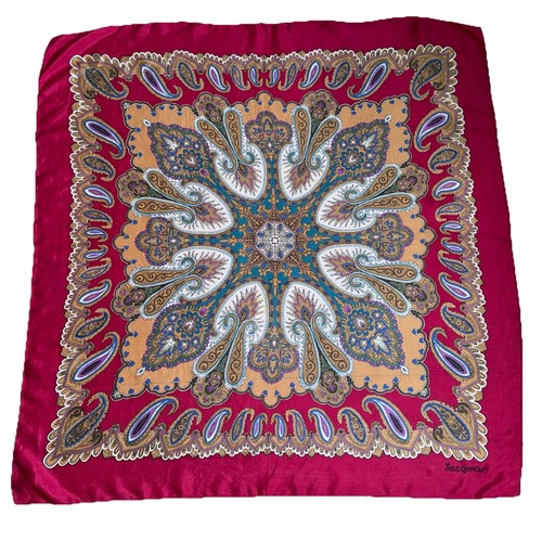 Jacqmar vintage red paisley - jacqmar,