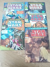 Marvel Star Wars Weekly Bundle Of 5 Comics 1978-1980