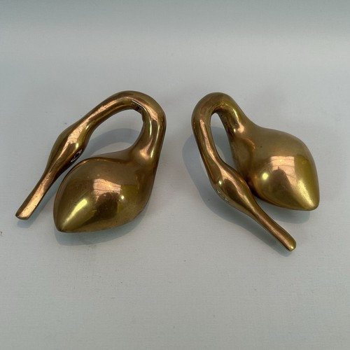 Pair vintage brass - of,