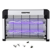 Geepas Electric Fly Killer & Bug Zapper 20W UV Light Indoor Insect Trap Odourles