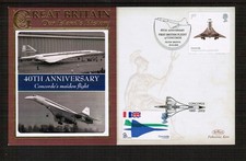 Concorde 2009 40th Anniversary of Maiden Flight Cover
