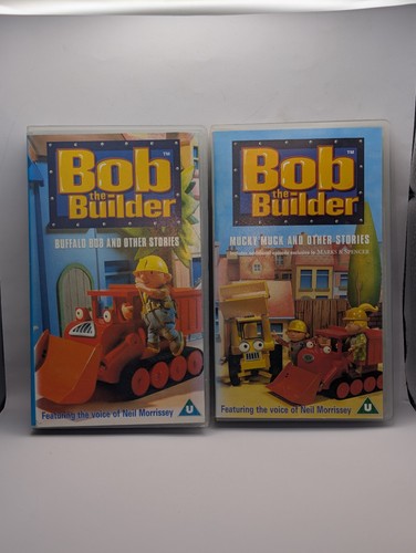Bob the builder - vhs, x2