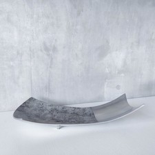 Vintagecast aluminium footed shaped serving platter fruit bowl centrepiece dish