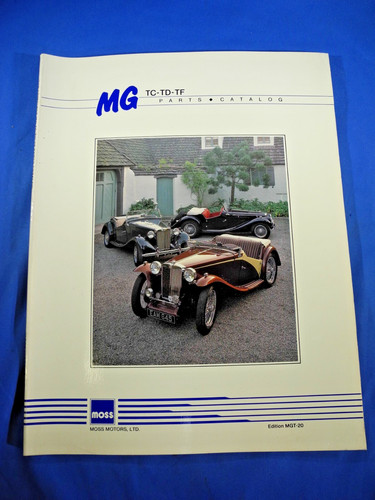 Moss motors 1993 - mg, tc