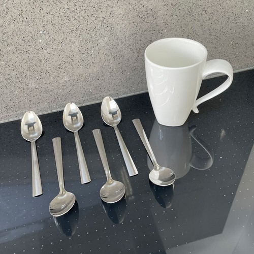Stainless steel tea - steel, spoons