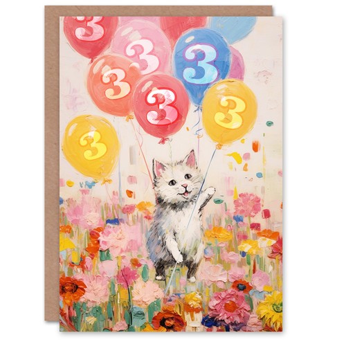 3rd birthday greeting - birthday,