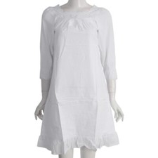 Long-sleeved Children s Nightdress Square Collar Princess Girls Mom s Pajamas