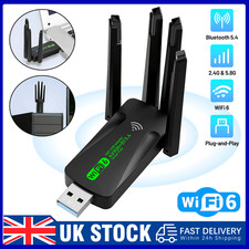 AX900 USB WiFi Bluetooth 5.4 Dual-Band 5G/2.4GHz Adapter Dongle Wireless Network