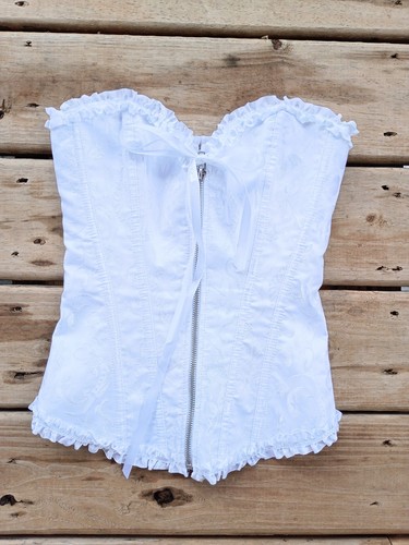 Lace overbust brocade - up,