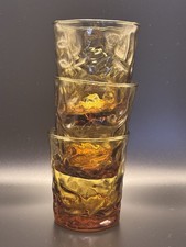 Vintage Amber Glass Bark