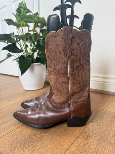 Vintage justin western cowboy - justin,