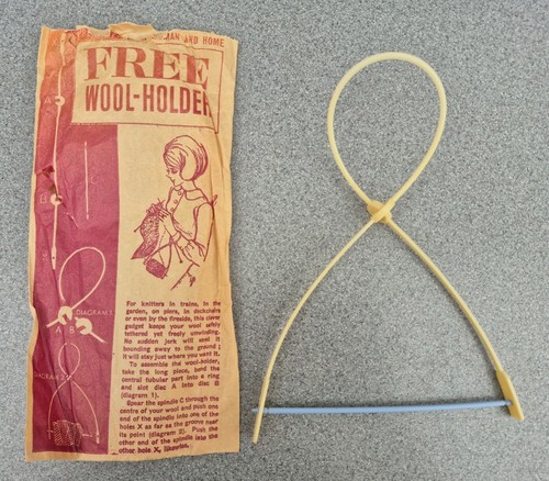 Vintage wool holder - wool, gadget