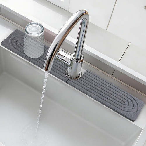 Stone faucet mat diatomite - stone,