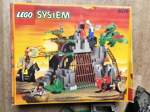 Lego castle dark dragon den - lego, castle: