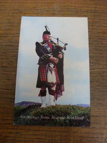 1982 postcard scotland - 24/08/1982, postcard: