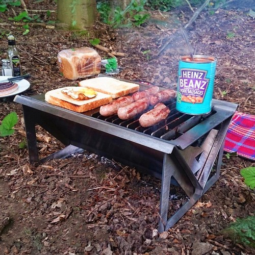 Portable flat pack fire - portable,