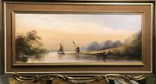 OIL PAINTING By Mike Kerris B1934 20th Century ( OLD MASTER STYLE ) GOLD FRAME 