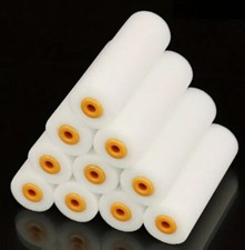 4 inch Foam Mini Rollers Woodwork Gloss,Varnish Roller Sleeves Smooth Finishing