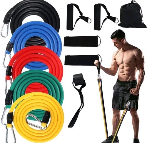 12pieces resistance bands set - 12pieces,