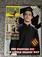 EX Kung Fu Monthly # 36 Bruce Lee Poster No. 36 Magazine Original Enter Dragon