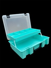 Aqua Plastic Hobby Case -