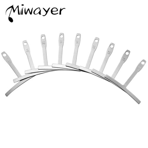 9pcs guitar radius gauge - guitar,