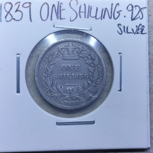 1839 one shilling queen - 1839,