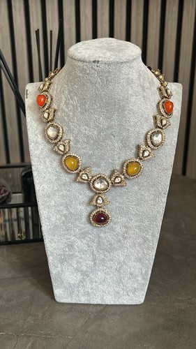 Indian jewellery set necklace - indian,