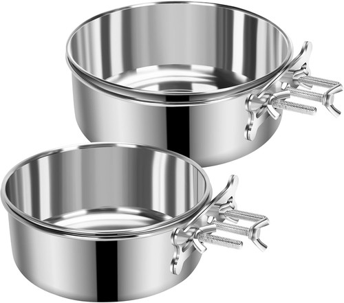 Pcs medium dog food water - 2,